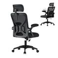 thumbnail image 1 of Silla de oficina VASAGLE ergonómica de malla ajustable con soporte lumbar, 1 of 8