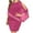 Pink, variant on Rvkxad Women Dresses Summer Crew Neck Wedding Guest Dress Sleeveless Bodycon Pencil Knee Length Dresses Hot Pink 3XL
