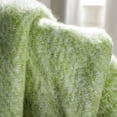 thumbnail image 3 of SAFAVIEH Lonny Solid Green Fringe Throw, 50" x 70", Green, 3 of 4