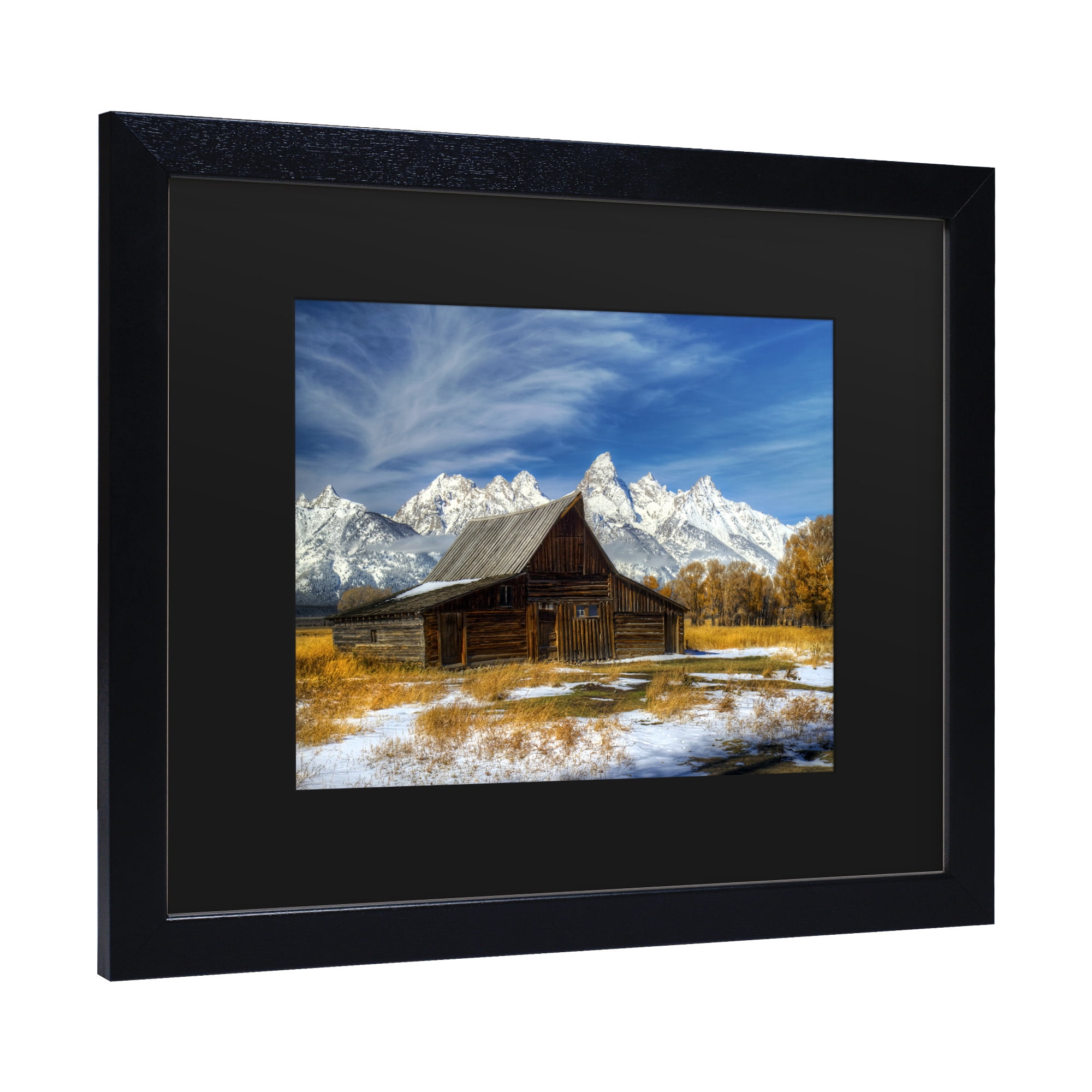 Trademark Fine Art 'Iconic Barn Grand Teton' Canvas Art by Pierre Leclerc