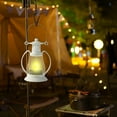 thumbnail image 6 of LED Lanterns Decor, Kerosene Lamp Lanterns Decorative Indoor Outdoor, Hanging Lantern Decorative Candle Lanterns for Weddings, Halloween Christmas Western Party Decorations Camping Decor White, 6 of 6
