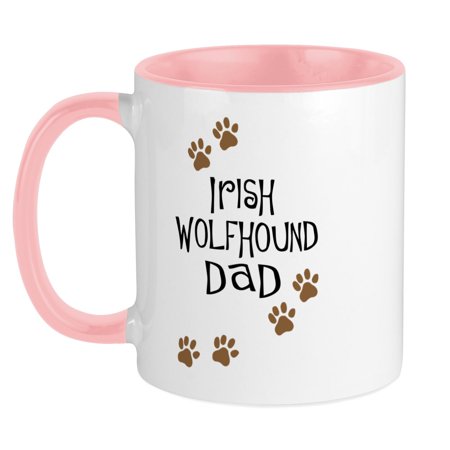 

CafePress - Irish Wolfhound Dad Mug - Ceramic Coffee Tea Novelty Mug Cup 11 oz