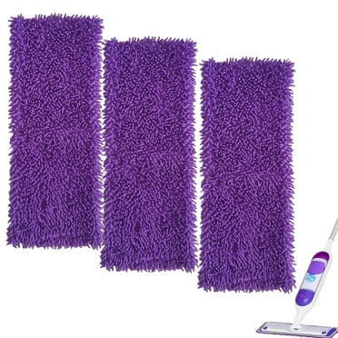 Reusable Power Mop Refills Pads Compatible with Swiffer Power Mop ,Pack of 3