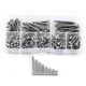 thumbnail image 4 of Tornillos de cabeza Hexagonal Spptty acero inoxidable 304 con caja de Almacenamiento 160 unidades, 4 of 7