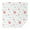 White-3, variant on 42x42 Inch Waterproof Square Tablecloth, Thickened Polyester Table Cover for Dining & Parties, Floral Print