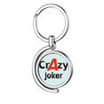 thumbnail image 1 of El payaso más genial. Rotating keychain Metal Keyring Holder, 1 of 2