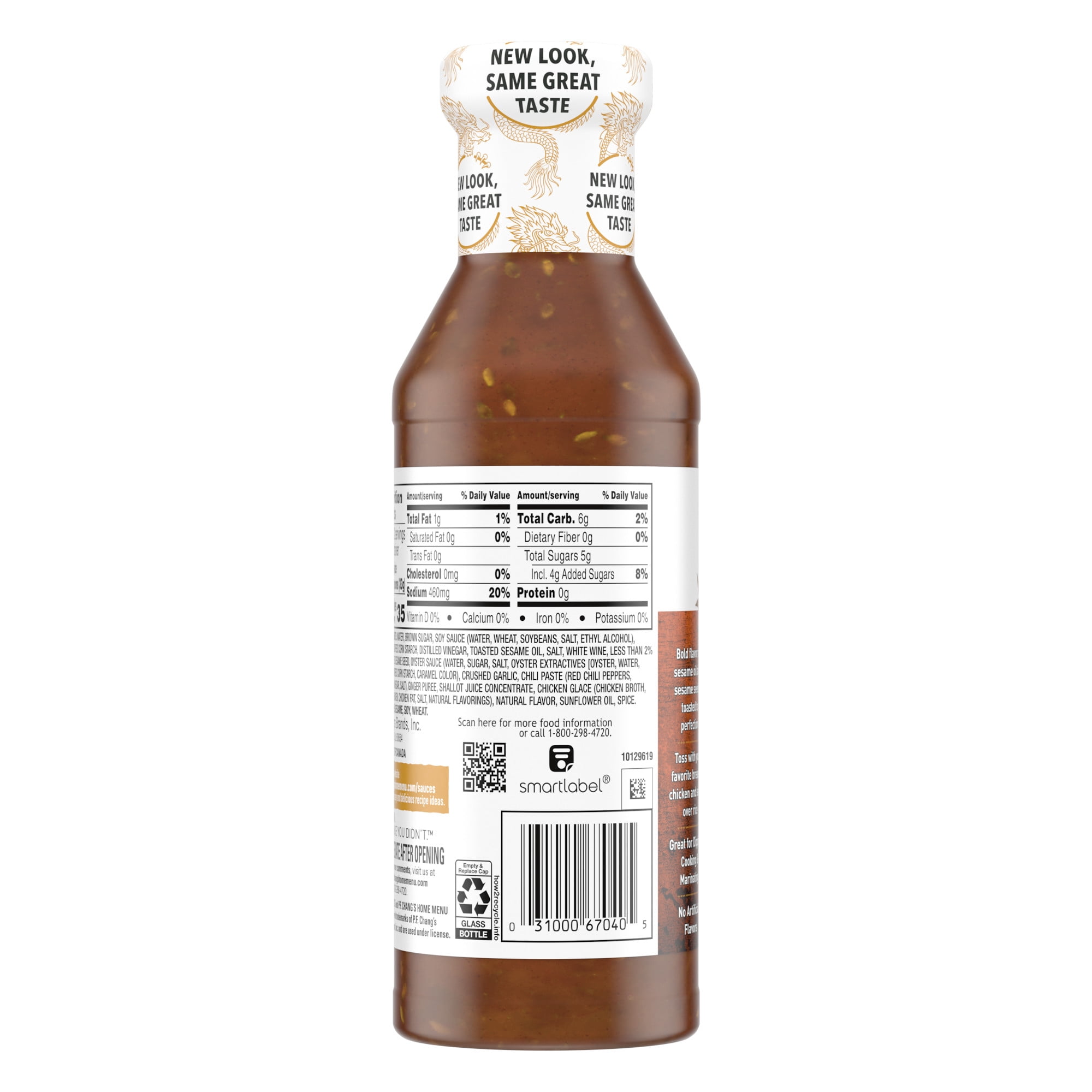 (6 pack) P.F. Chang’s Home Menu Sesame Sauce for Dipping, Cooking & Marinating, 13.5 oz. (Pack of 6)