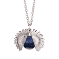 thumbnail image 1 of Año luz de estrellas oscuro cielo de la noche Collar de girasol collar collar collar colgante, 1 of 3