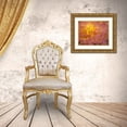 thumbnail image 3 of Jaynes Gallery 24x20 Gold Ornate Wood Framed with Double Matting Museum Art Print Titled - New Jersey-Rio Grande Mum flower close-up, 3 of 4