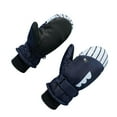 thumbnail image 3 of Manoplas Impermeable Cómodo Cerradura De Conexión Para Niños Muñecos De Nieve Al Aire Libre Azul Oscuro M Sunnimix Guantes de esquí de nieve, 3 of 8
