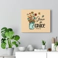 thumbnail image 2 of Scripture Walls Grown In Grace 2 Peter 3:18 Bible Verse Canvas Christian Wall Art Ready to Hang Unframed, 2 of 7
