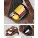 thumbnail image 5 of Bolsa de cuero suave para hombre - Marrón, 5 of 6