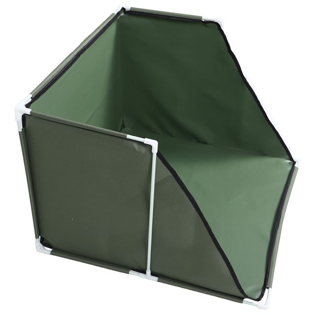 OULII Caja De Arena Plegable Con Protector Salpicaduras Para Perro Y Cachorro
