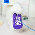 thumbnail image 4 of Pet Artist Personalized Fleece Dog Clothes with Name Printed Winter Warm Vest Dog Sweaters for Small Dogs Male Female Fall Pullover Puppy Clothes with D-Ring, 4 of 8