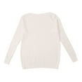 thumbnail image 4 of QASIEATN Sweaters for Graceful Women Fashion, Sweaters Sweater One Neck Solid Color Soft Pullover Sweater, Womens Fall Tops, 4 of 5