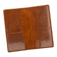 thumbnail image 3 of Xuanheng Car Registration Insurance Card Holder Multipurpose Stylish Protective Cover Brown, 3 of 8