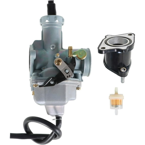 munirater Motorcycle Carburetor with Intake Manifold Boot Replacement for XR200R 1986-1997