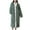 Green-B, variant on Women's Soft Summer Dressing Gown Floral Fruit Print Plush Shawl Collar Bathrobe Warm Lounge Robe with Belt M Orange