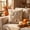 White, variant on EWASWON Fall Pumpkin Corduroy Throw Pillow Cover 17x17, Thanksgiving Decorative Cushion for Sofa Couch, Farmhouse Autumn Home Decor - White