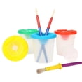thumbnail image 4 of Juego de pinceles y tazas de pintura a prueba de derrame Zulema Vasos de pintura a prueba de derrames para niños, 4 of 7