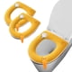 thumbnail image 1 of 2 fundas de inodoro universales para todas las estaciones con asas, cojines de inodoro, cojín tipo cremallera, 1 of 6
