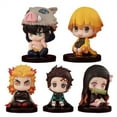 thumbnail image 1 of 5 Pieces Cute Anime Action Figure Set Doll Statue Game Figure Model Drawing Room Ornaments PVC A For Boys And Girls Anime Fans, 1 of 8