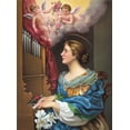 thumbnail image 2 of Anonymous 25x32 White Modern Wood Framed Museum Art Print Titled - HEILIGE, 2 of 4