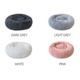 thumbnail image 3 of Labymos Soft Plush Round Pet Bed Cat Soft Bed Cat Bed for Cats Small Dogs, 3 of 8