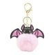 thumbnail image 2 of Lindo Llavero de Murciélago de Halloween - Llavero con Pompón Suave para Bolso, Mochila y Llaves Del Coche - Llavero de Felpa de Poliéster Suave En Negro, Rosa y Morado - 3.15 Pulgadas, 2 of 6