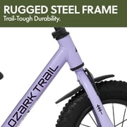 Ozark Trail 12 M.1 Timber Kids Balance Bike, Purple, Unisex