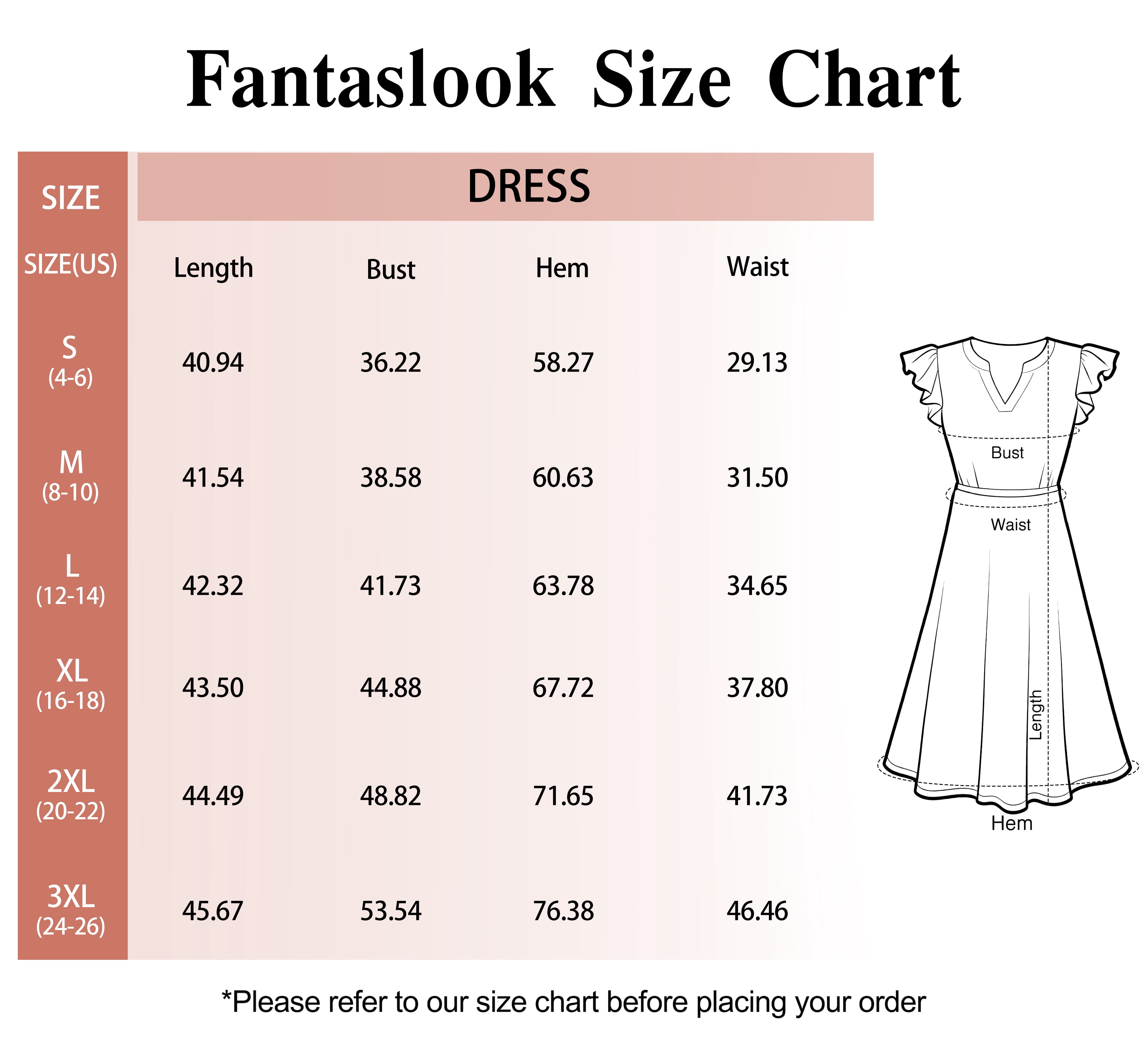 Fantaslook Summer Dresses for Women Ruffle Sleeve V Neck Midi Dresses Fashion Casual Flowy Vacation Sundress