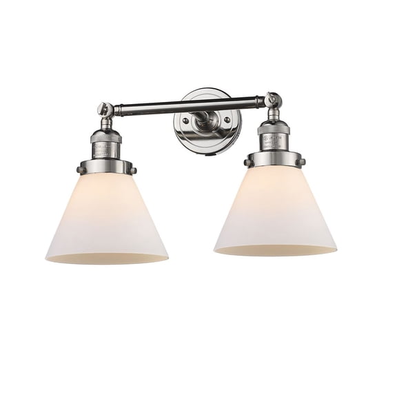 2 Light Vintage Dimmable Led Bathroom Fixture