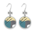 thumbnail image 1 of Boucles d'Oreilles Motif Étoile avec Nœud, Crochet Percé, 1 of 3