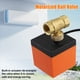 thumbnail image 4 of Válvula de Bola de Rosca Eléctrica de Latón AC 220V Válvula de Agua Solenoide de 3 Cables de 2 Vías con Actuador DN15, 4 of 5