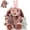 Bunny-Pink, variant on MaoGoLan 17.72" 4Pcs Monkey Mommy Stuffed Animal with 3 Baby Monkeys Plush Toy