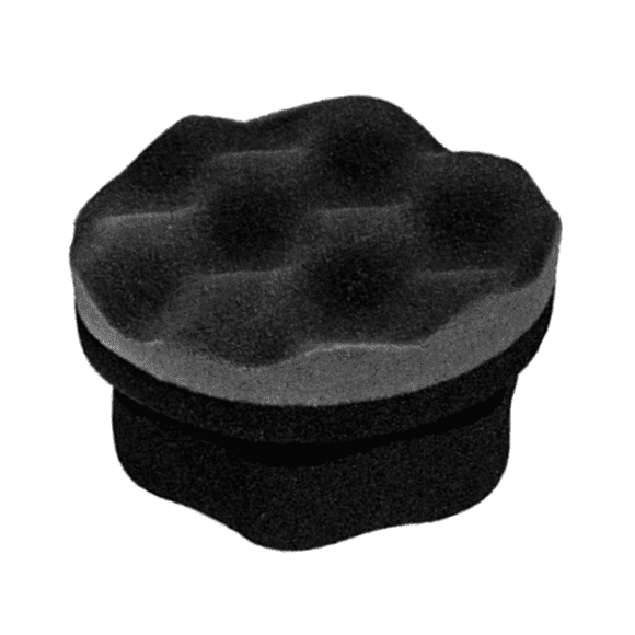 Pro Tire Hex Grip Applicator,Tire Shine Car Detailing Foam Sponge Tool, for Trim Accessories, Wheel Cleaner Rim