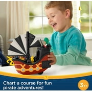 Fisher-Price Santiago of the Seas Bonnie Bones Figure & El Calamar Pirate Ship Set, 3 Pieces