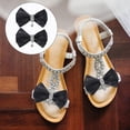 thumbnail image 4 of Raindrops 1 Pair Rhinestone Bow Shoe Clips for Pumps Wedding Party, 4 of 7