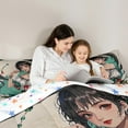 thumbnail image 5 of Manfei Cartoon Manga 3-Piece Full Size Comforter Sets,Anime Girl Bedding Comforter Set,Japanese Animation Bedding Sets,Lightweight Oriental Room Decor,Reversible, 5 of 8