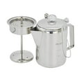 thumbnail image 2 of Cafetière Percolateur en Acier Inoxydable 9 Tasses pour Camping en Plein Air, 2 of 9
