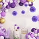 thumbnail image 5 of Ounissouiy 1 Uds. Conjunto de papel púrpura de 7,8 pulgadas para decoraciones de flores de papel para fiesta de cumpleaños pompón flores de Kits de decoración para fiestas Púrpura 14 pulgadas, 5 of 6