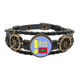thumbnail image 1 of Soy de Maldivas Pulsera marina tejida en cuero, 1 of 4