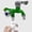 Green, variant on Dual Outlet Washing Machine Plastic Faucet, Dual Outlet Washing Machine Faucet Adapter, 1 in 2 Out Water Plastic Tap, Two Independent Water Connections for Laundry
