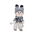 thumbnail image 2 of Muñeco de nieve navideño con sombrero, decoración para fiesta, juguete de escritorio coleccionable, novedad, Festival, adorno de Navidad suave, figura Estilo D, 2 of 8
