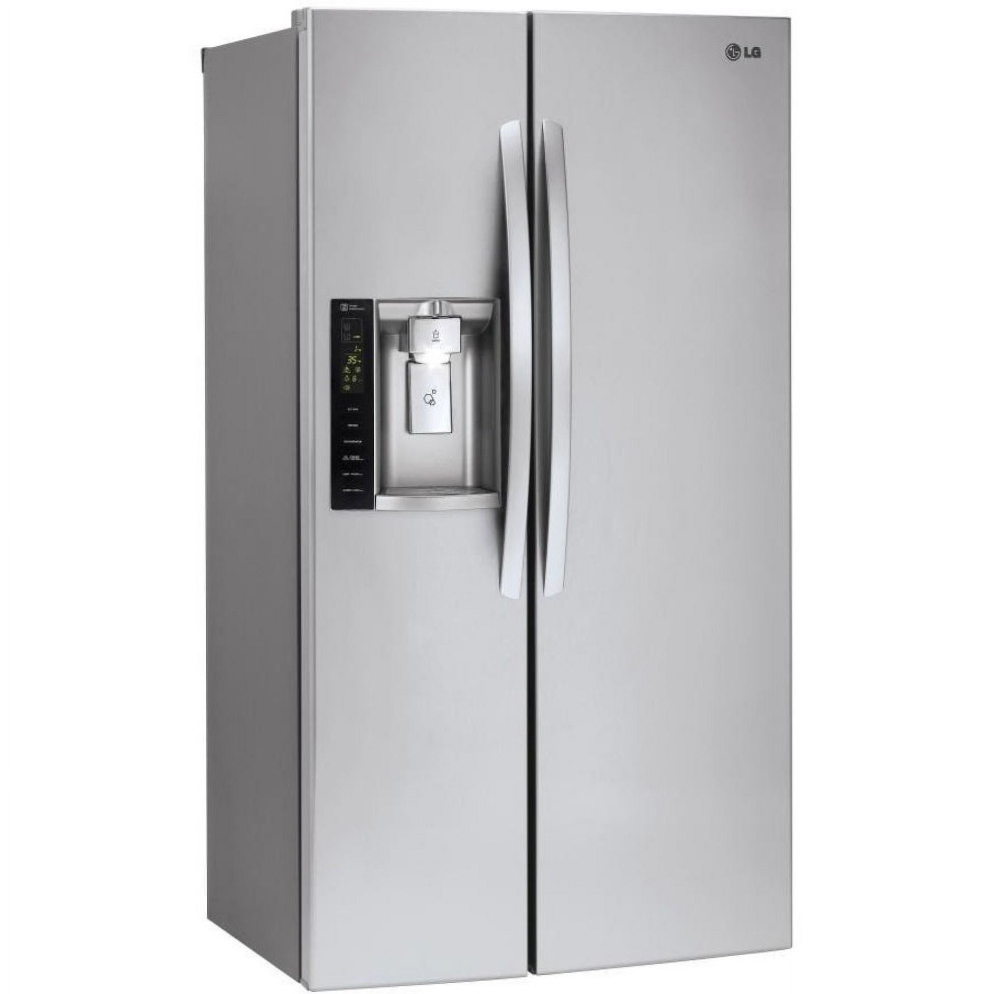LG 22 cu. ft. Smart wi-fi Enabled Side-by-Side Counter-Depth Refrigerator - image 3 of 10