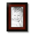 thumbnail image 2 of ArtToFrames 5x8" Matte mahogany Diploma Picture Frame, Brown Wood Poster Frame, with Regular Glass and 2 (FBPL-5108), 2 of 7