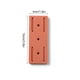 thumbnail image 2 of Retenedor De Enchufe Retenedor de enchufe montado en la pared Soporte de fijador de toma de corriente para el hogar sin perforaciones (naranja) Hugtrwg Libre de BPA, 2 of 6
