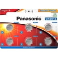 thumbnail image 1 of Panasonic ‎Corp CR2016 Lithium Button Cell Battery 3V 90 mAh Blister Pack of 6, 1 of 4