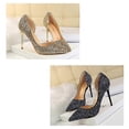 thumbnail image 5 of Shoes For Women High Heels Elegant Look Shape Golden Comfortable Dress Shoes 1Pair, 5 of 5