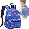 thumbnail image 3 of Lightweight Backpack For Travel And Daycare, Cute Designed Bookbag For Outdoor And Daily Use, Casual Style With Storage (Multicolor ,27*20), 3 of 9